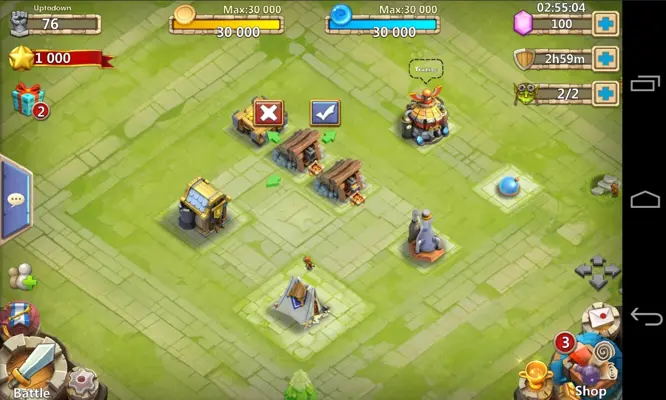 Castle Clash android App screenshot 1